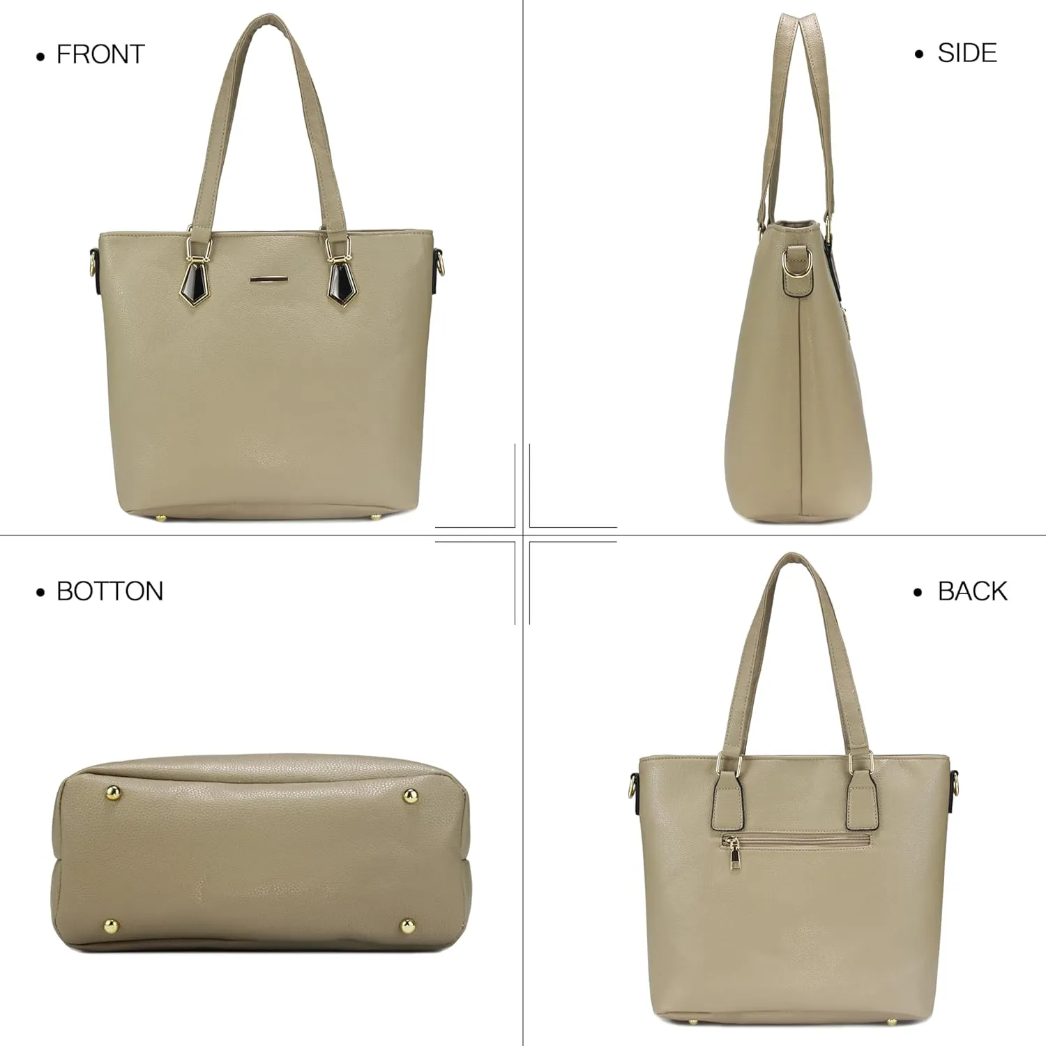 2E-youth Designer Purses and Handbags for Women Satchel Shoulder Bag Tote Top Handle Bag