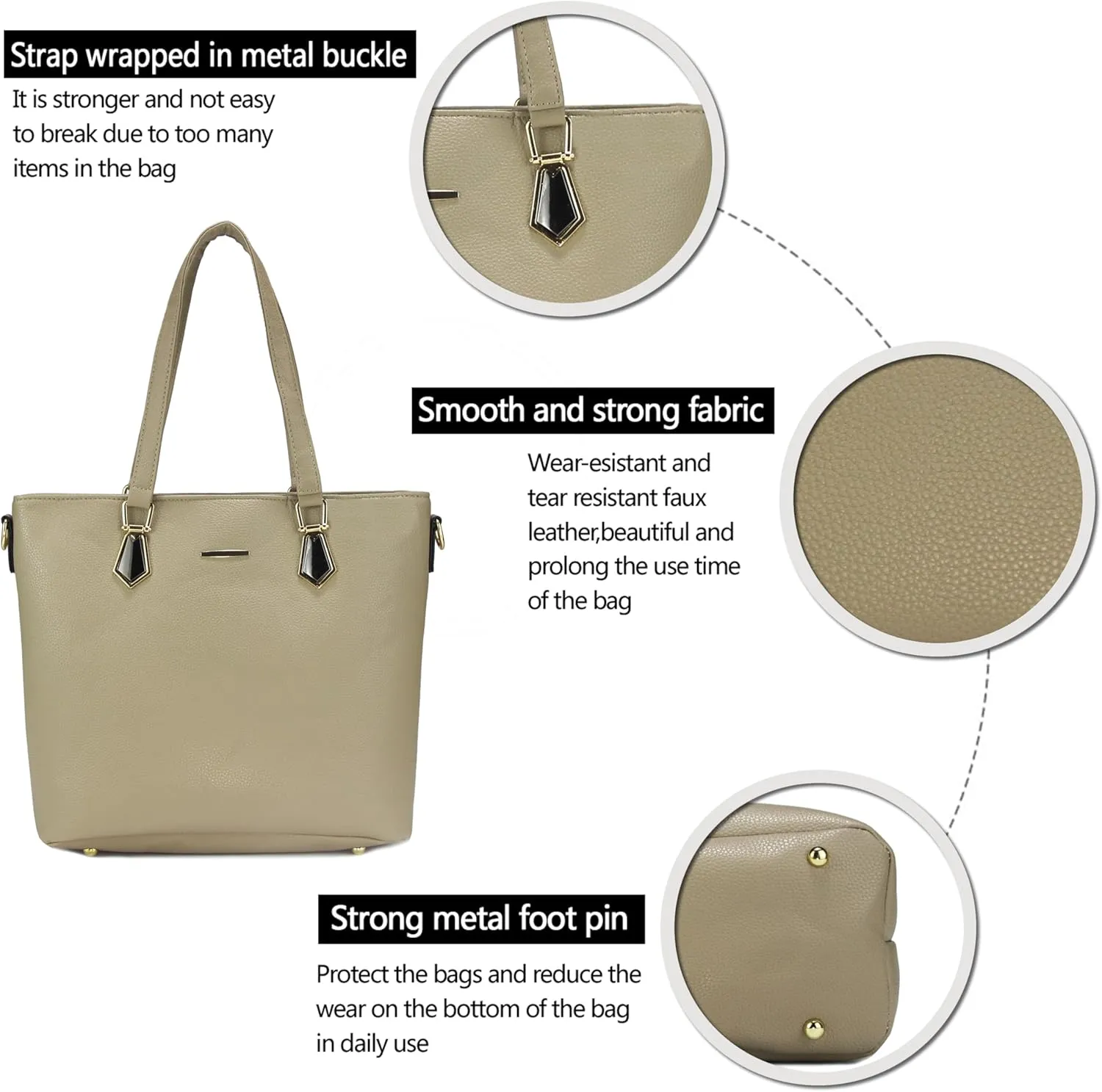 2E-youth Designer Purses and Handbags for Women Satchel Shoulder Bag Tote Top Handle Bag