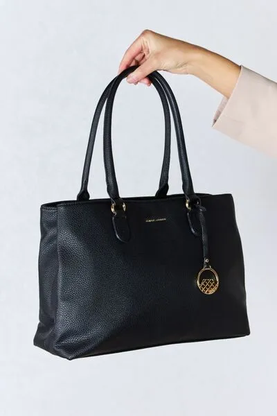 David Jones Structured Leather Handbag - 3 Colors