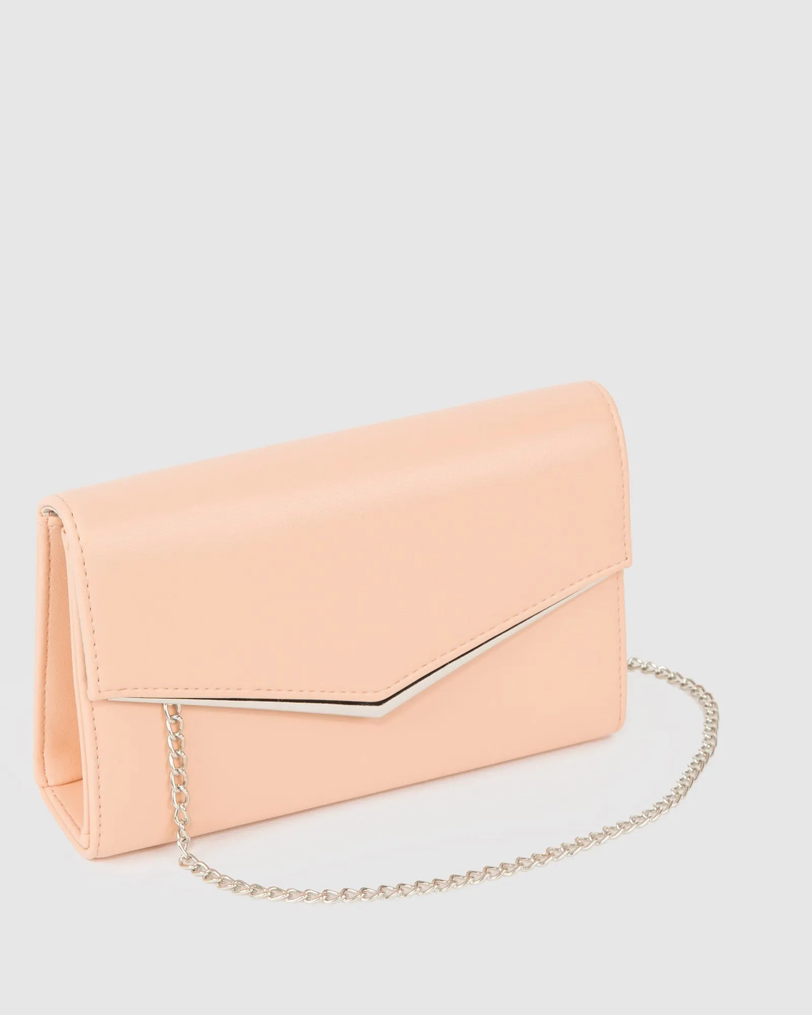 Natural Delta Clutch Bag