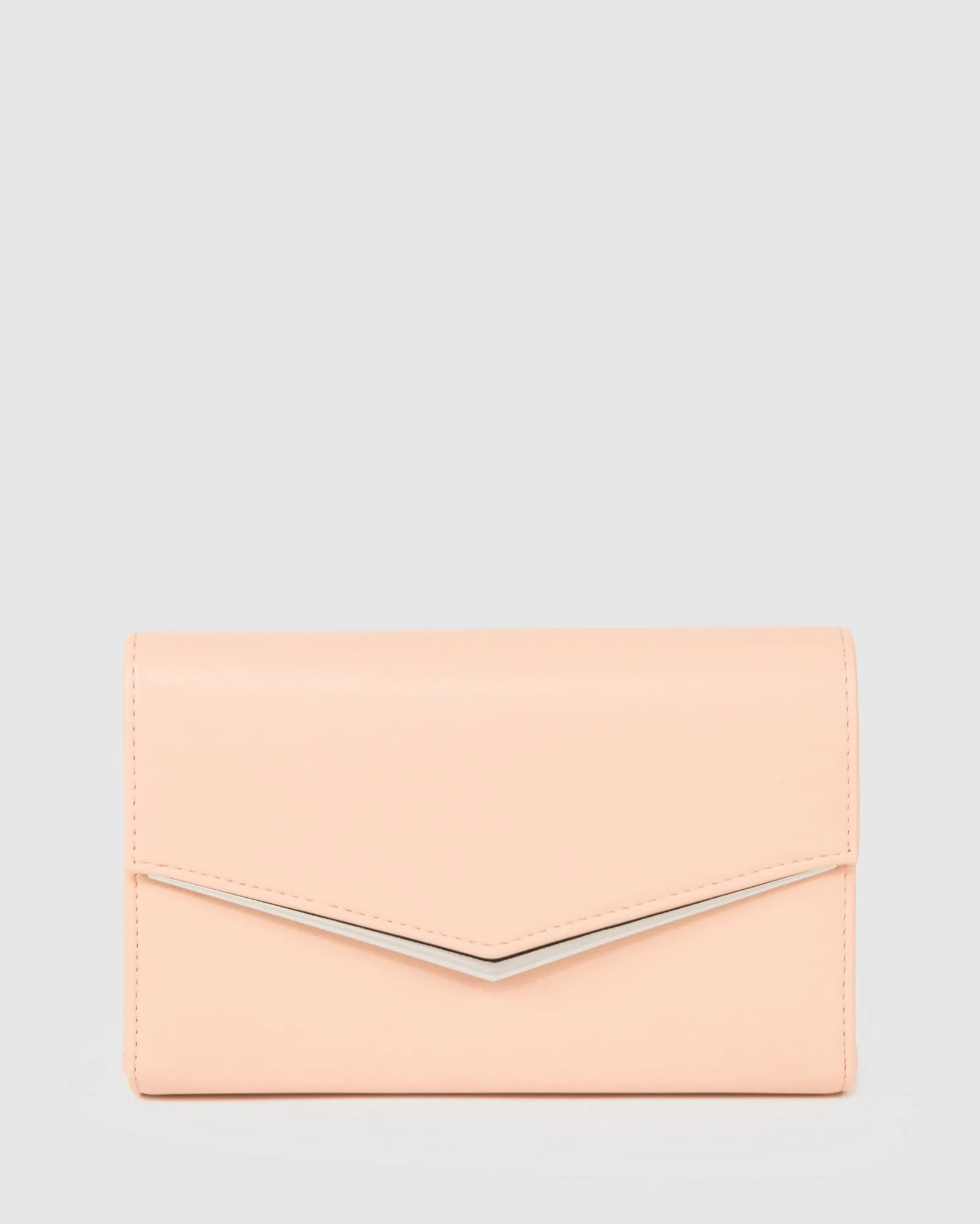Natural Delta Clutch Bag