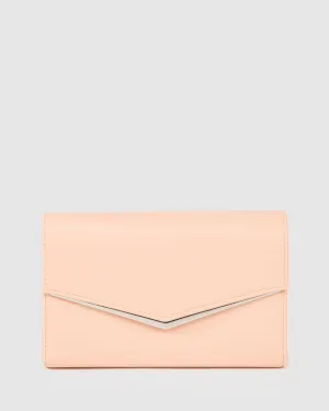 Natural Delta Clutch Bag