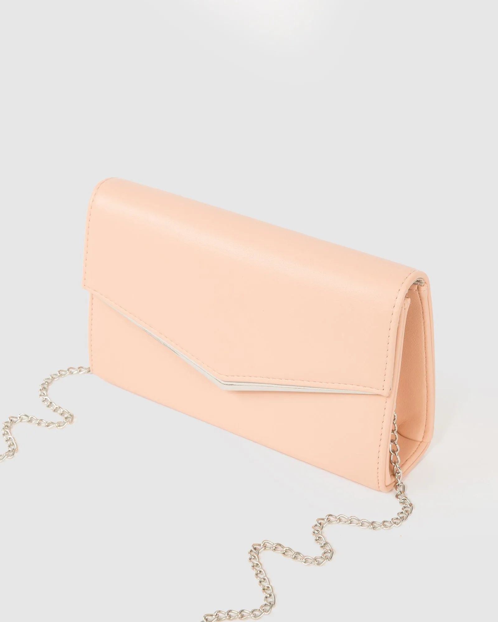 Natural Delta Clutch Bag