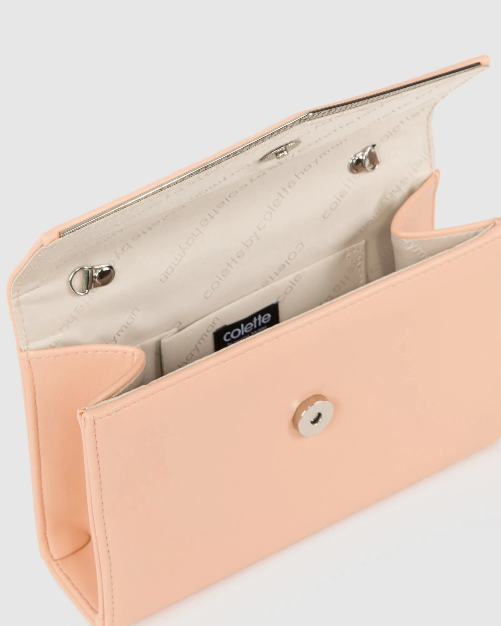 Natural Delta Clutch Bag