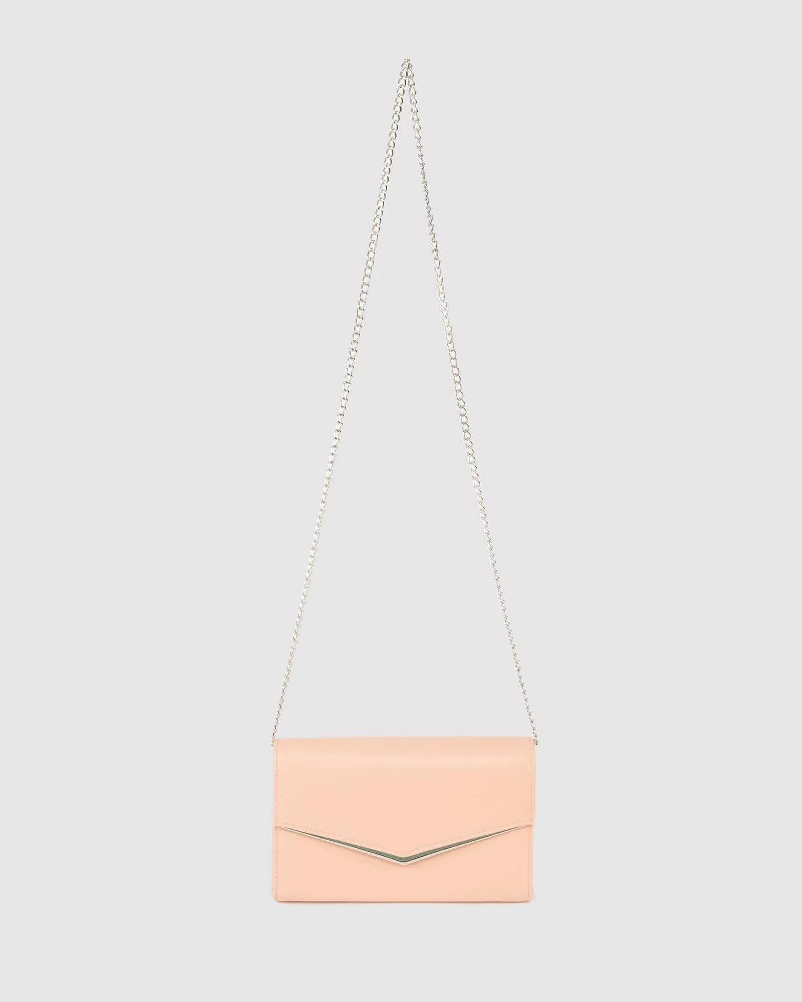 Natural Delta Clutch Bag
