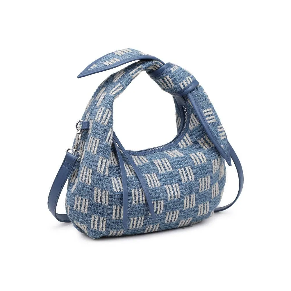 Paloma Knot Straw Crossbody