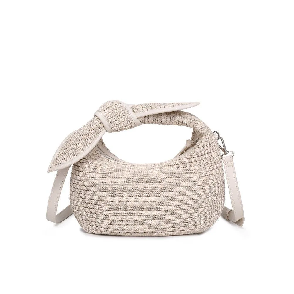Paloma Knot Straw Crossbody