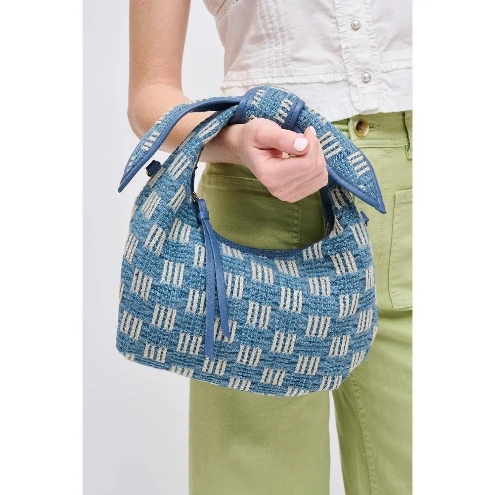 Paloma Knot Straw Crossbody