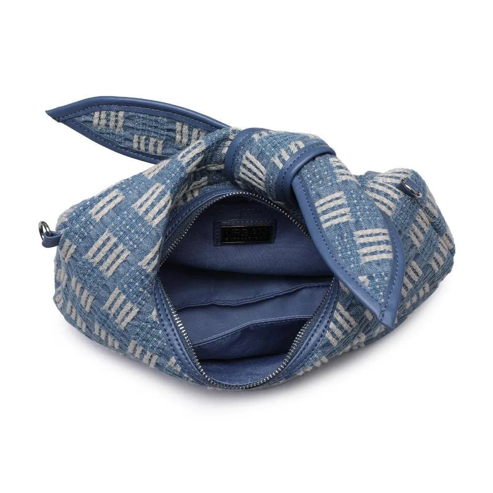 Paloma Knot Straw Crossbody