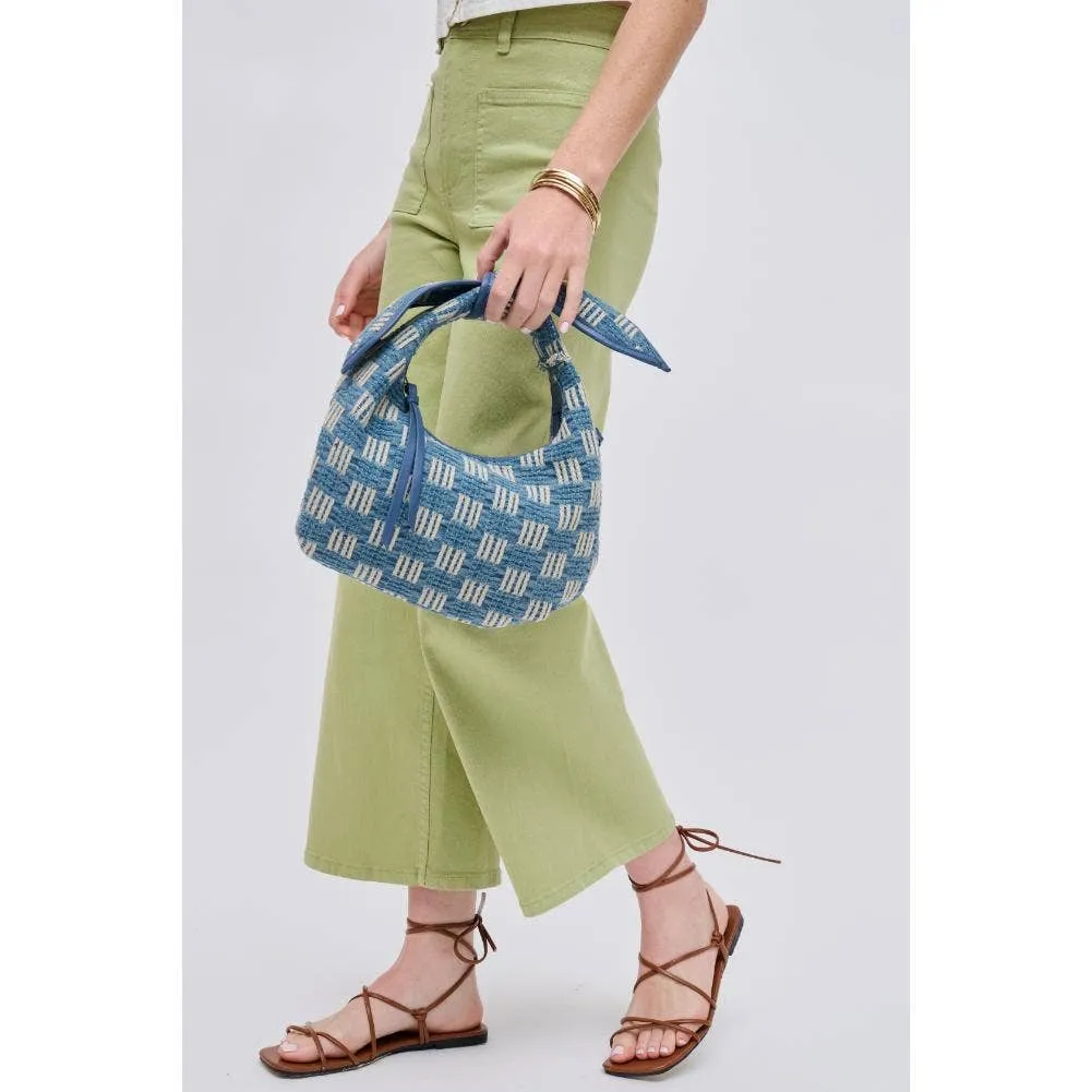 Paloma Knot Straw Crossbody