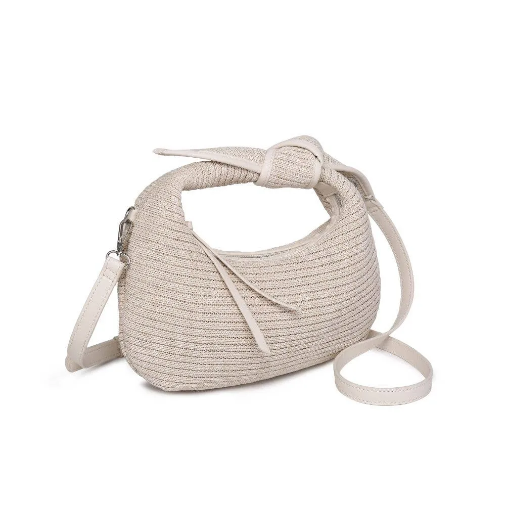 Paloma Knot Straw Crossbody