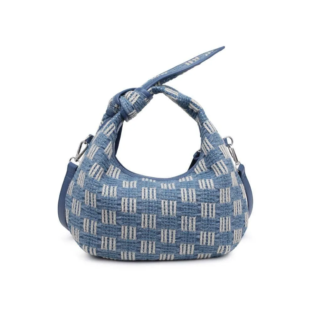 Paloma Knot Straw Crossbody