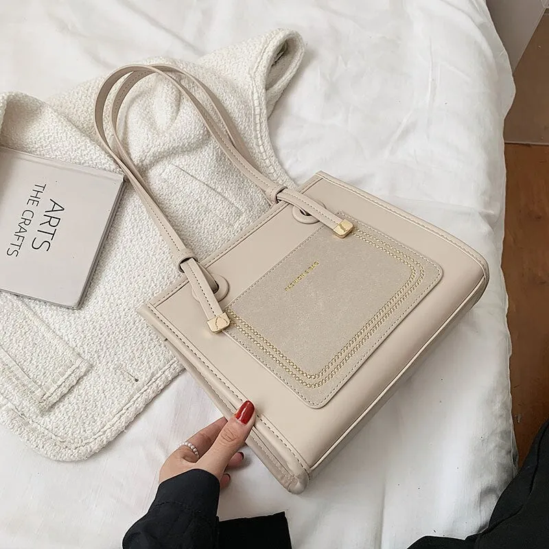 Scrub Leather Designer women Handbag and Purses 2021 Winter Fashion Luxury Trends Brand Travel female Shoulder Bag Small totes